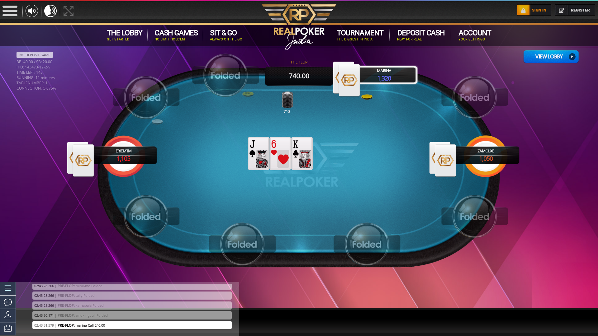 10 player poker in the 11th minute