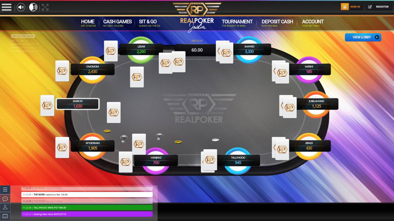 sit and play poker online free