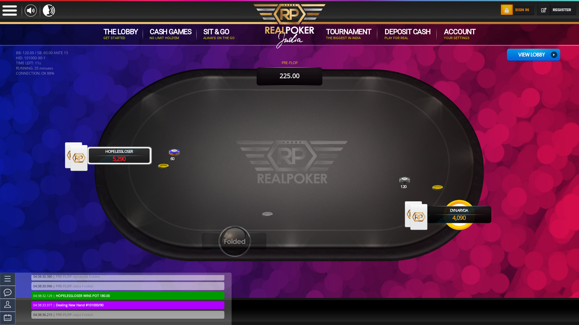 Allahabad online Indian poker