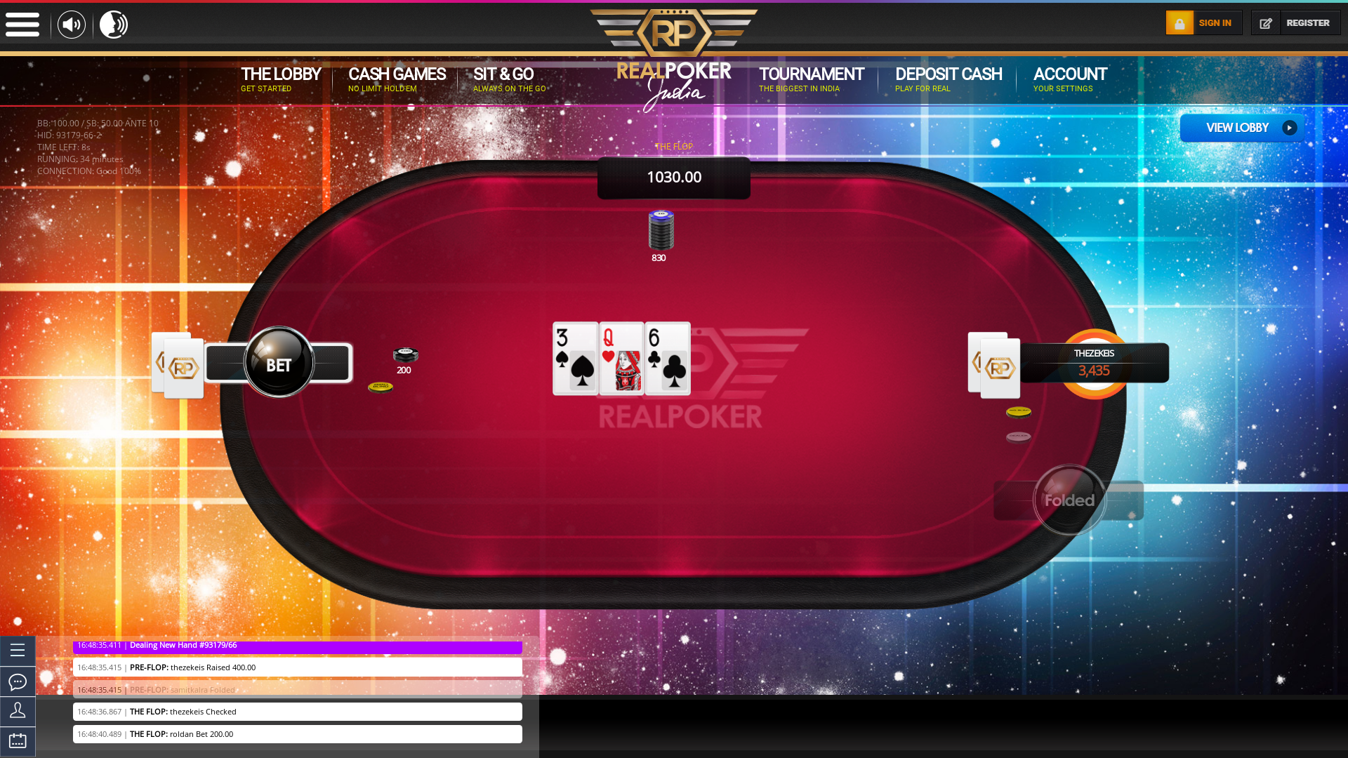Bardez online Indian poker