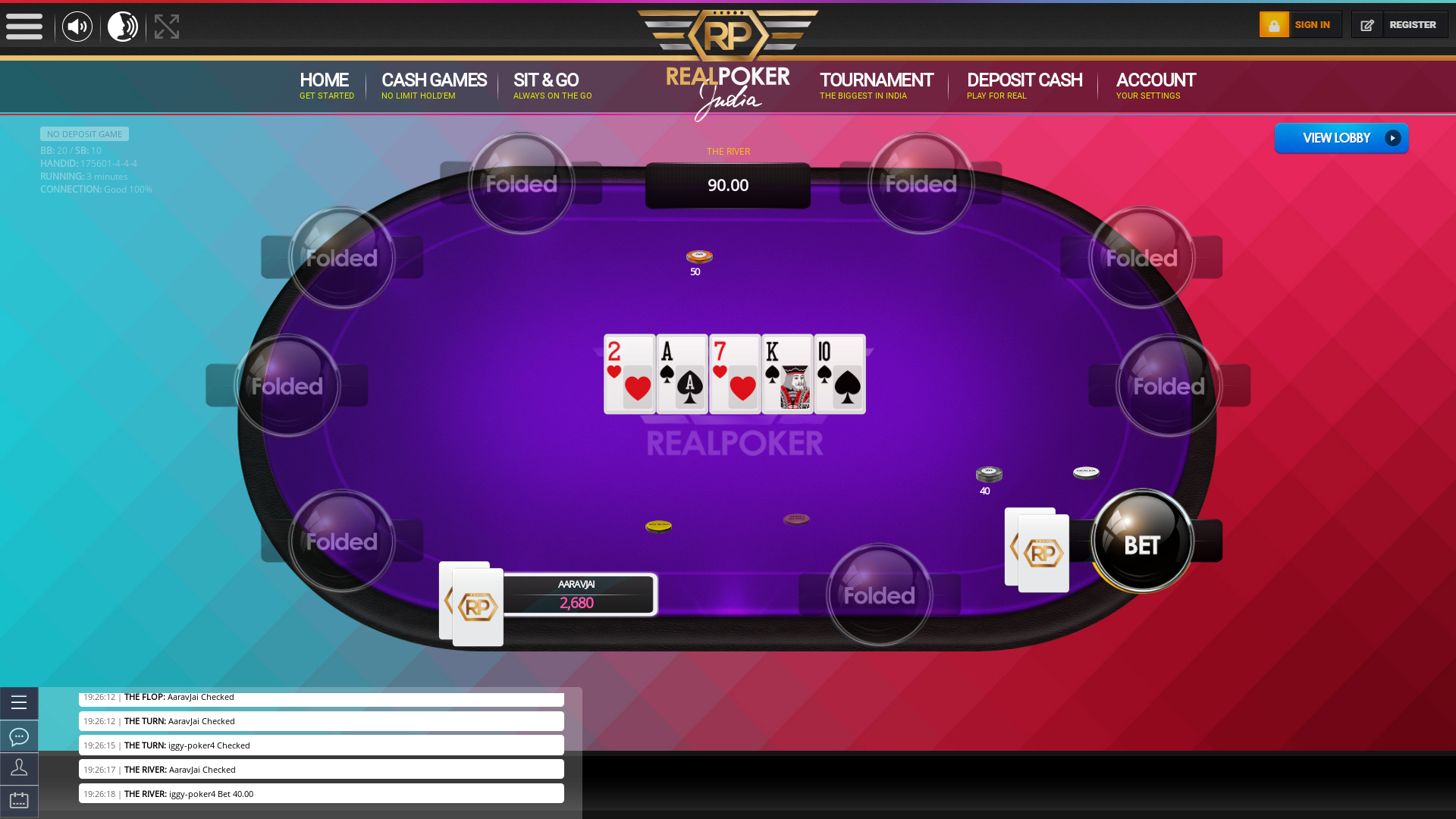 Bhikaji Cama Place online Indian poker