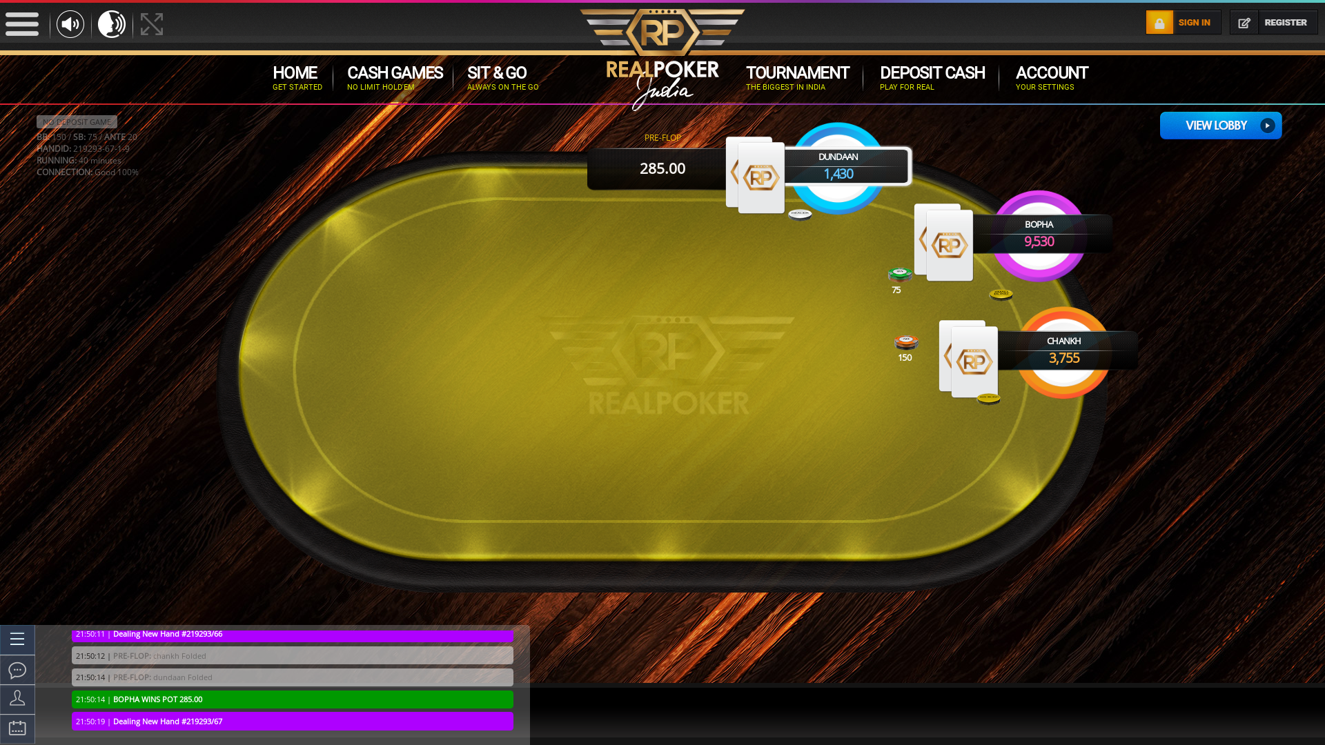 BTM Layout, Bangalore 10 player poker in the 40th minute