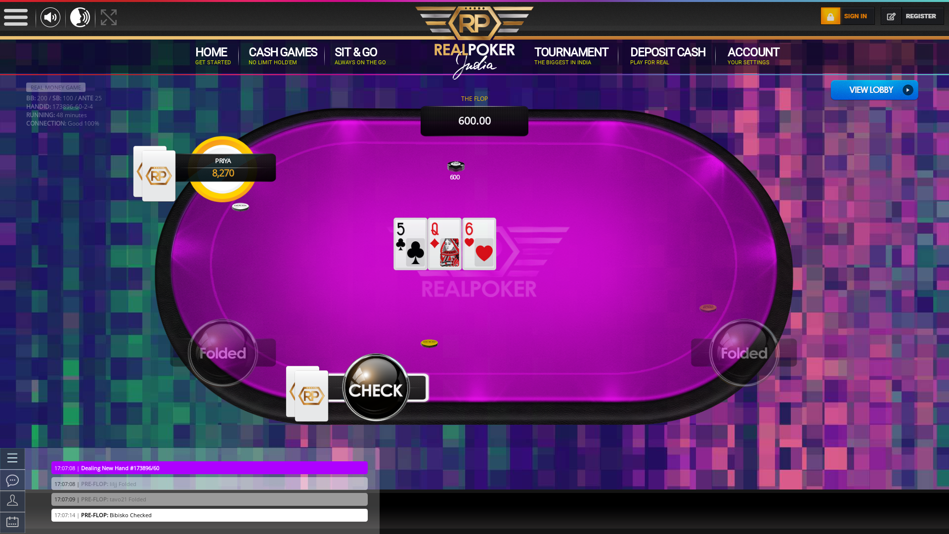Dayanand Bandodkar Marg 10 player poker in the 47th minute