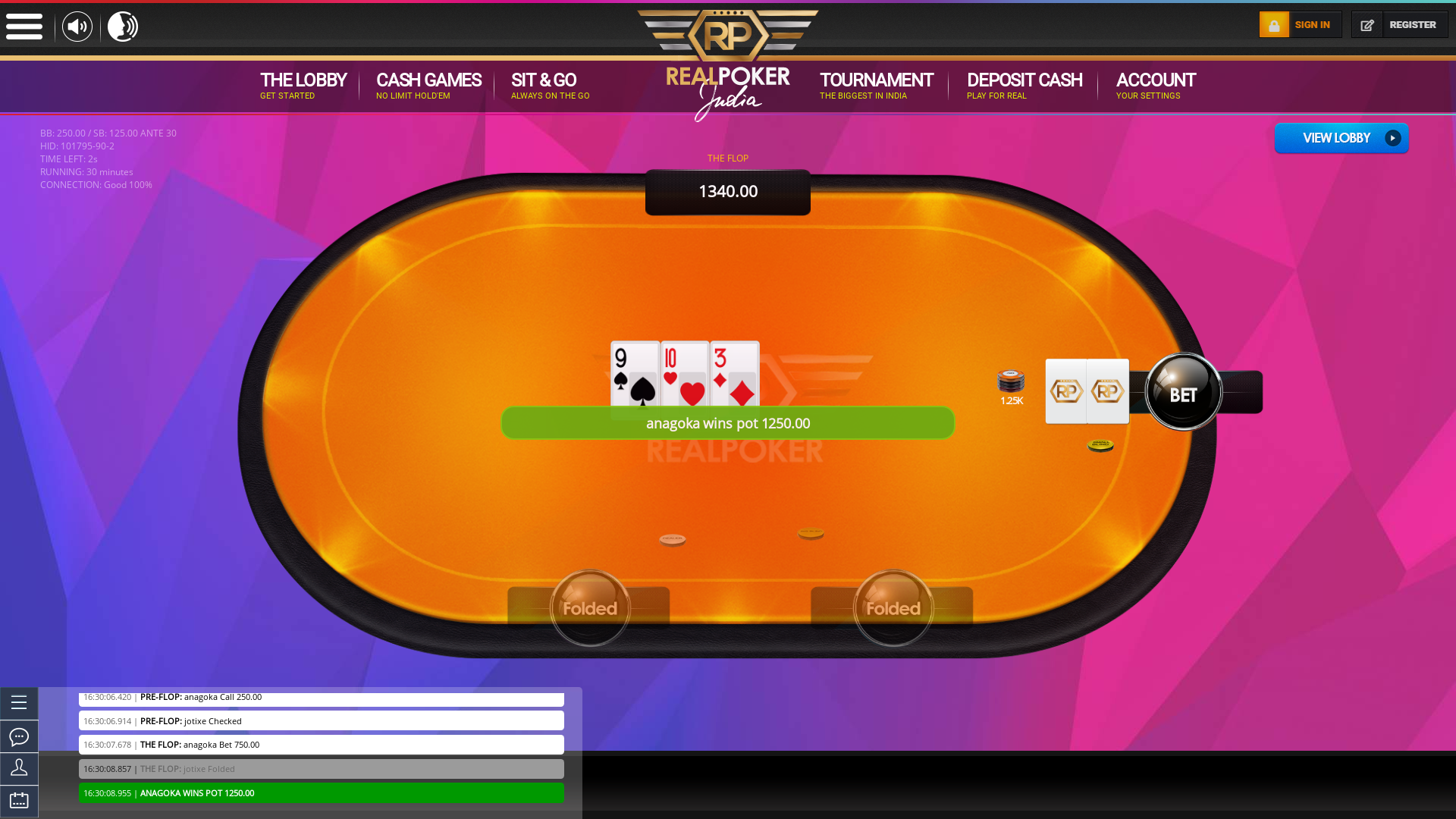 Goa online Indian poker