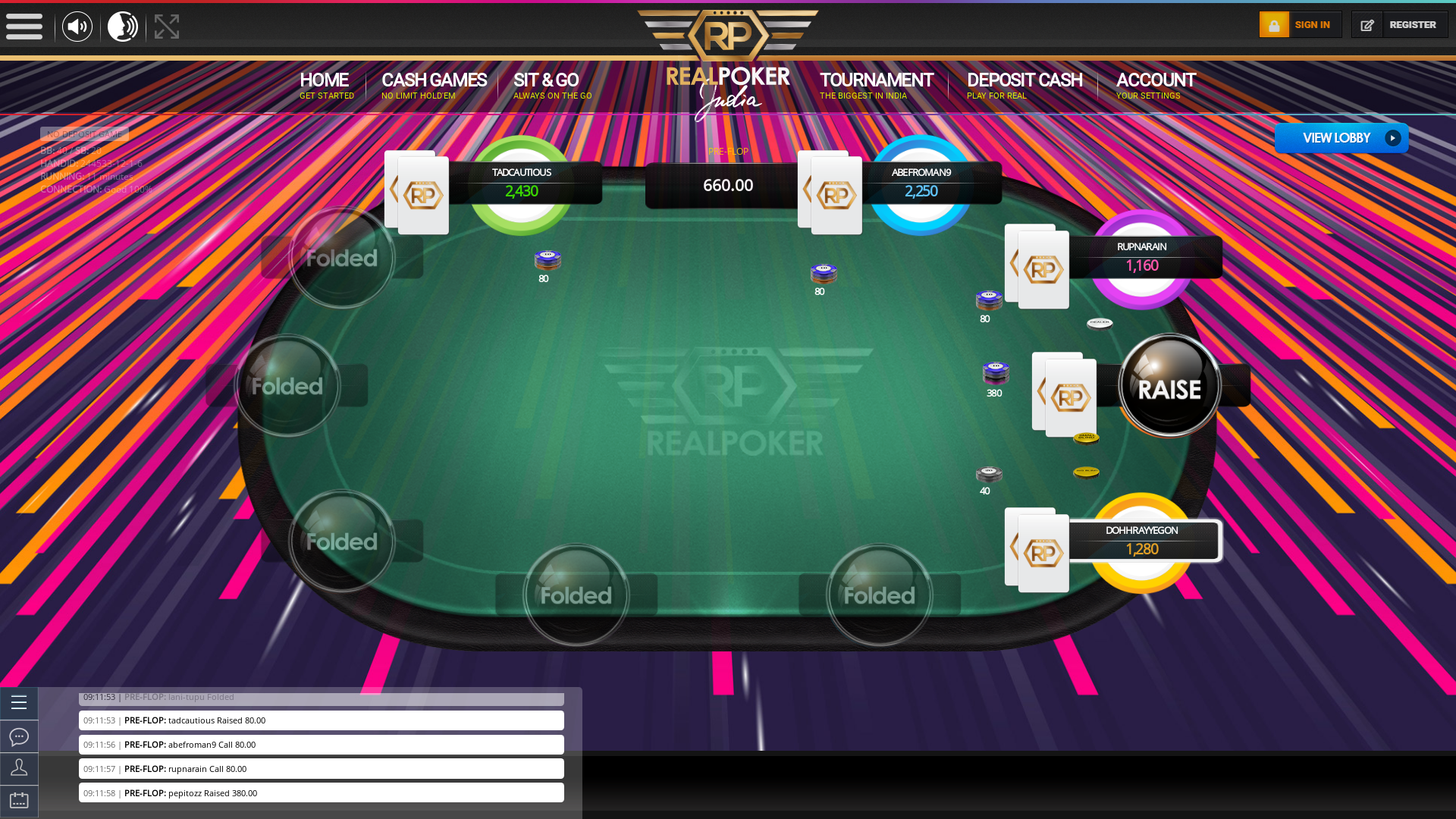 HSR Layout, Bangalore 10 player poker in the 11th minute