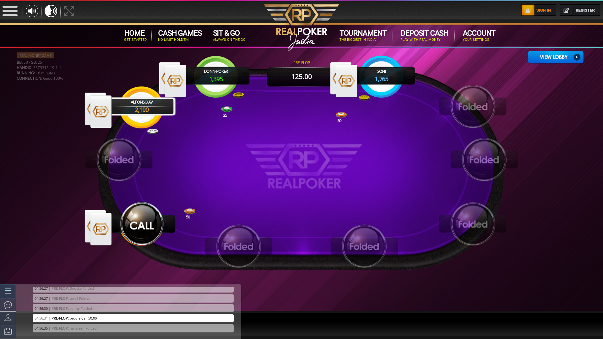indian 10 player poker in the 16th minute