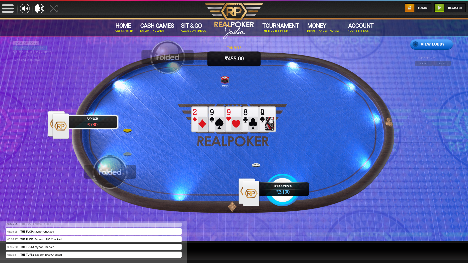 indian 10 player poker in the 44th minute