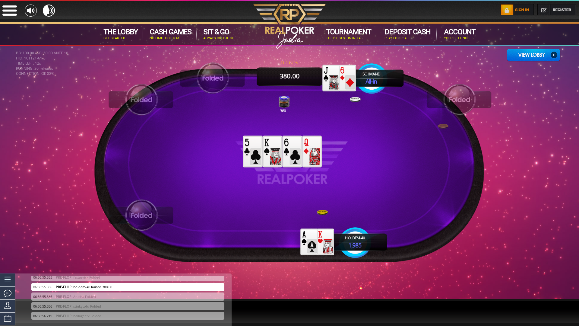 Ludhiana 10 player poker in the 30th minute