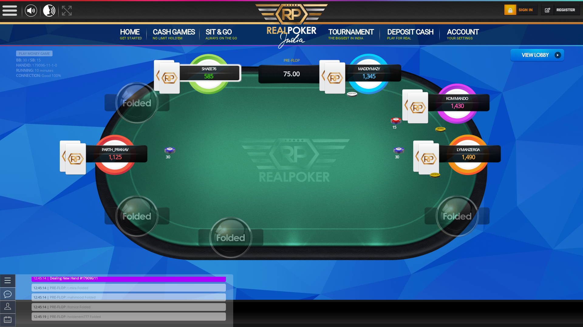 Udipi Poker Website from August