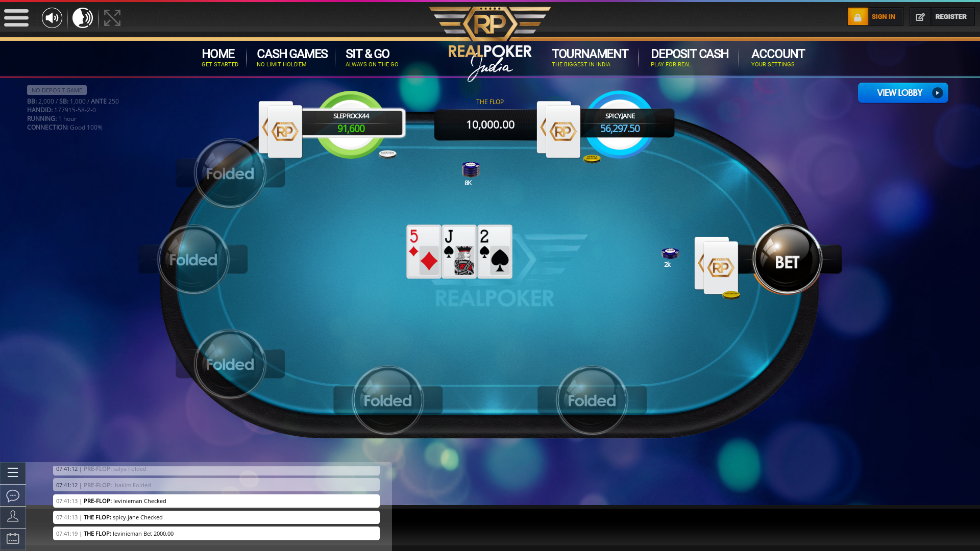 Nandi Hills, Bangalore texas holdem poker table on a 10 player table in the 63rd minute