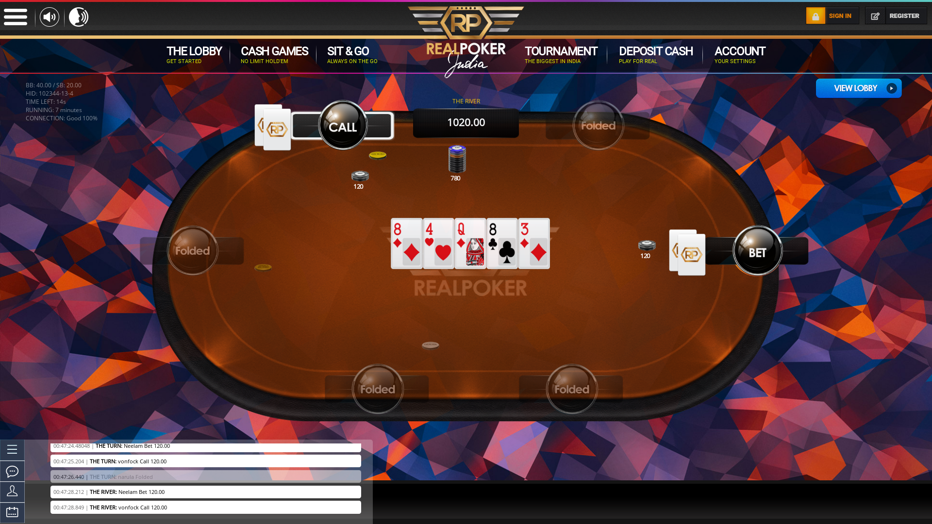 Hubli Online Poker 6 Player