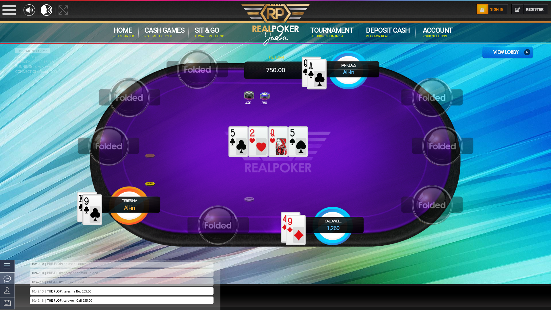 Bandra Bandstand, Mumbai Play Poker 10 Player
